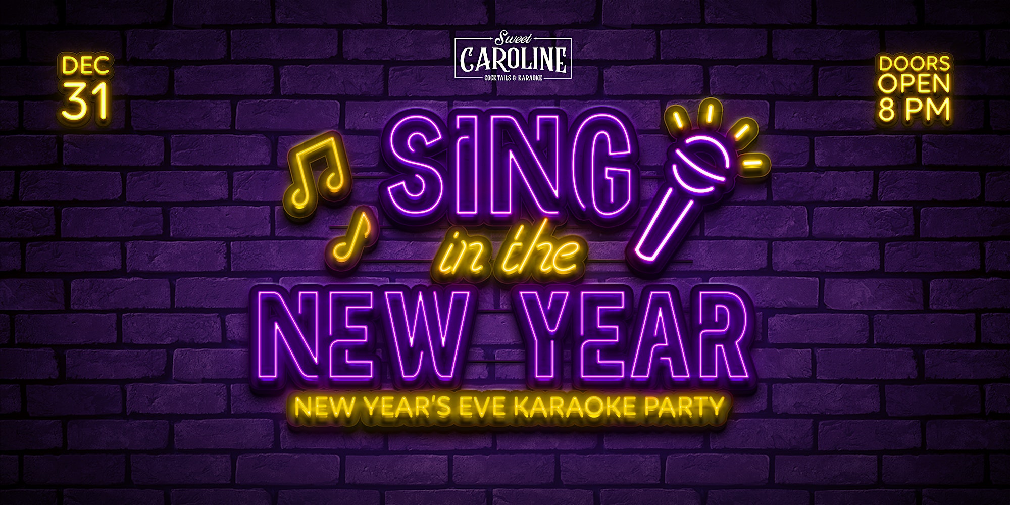 Sing in the New Year NYE Karaoke Party Miami Calendar